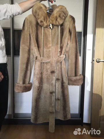 Шуба из ласки