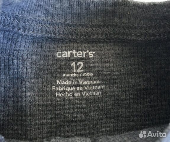 Боди Carter’s тёплое Боди Carter’s тёплое