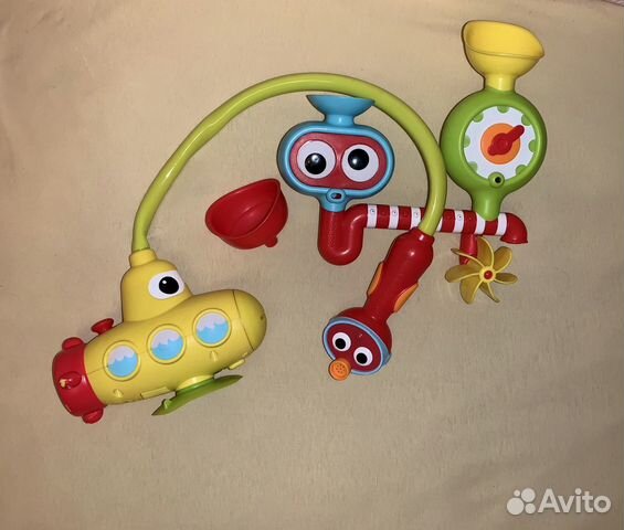 Игрушки для ванны Yookidoo пакетом - 2 шт