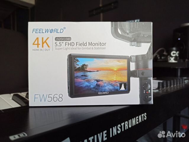 Накамерный монитор Feelworld FW 568