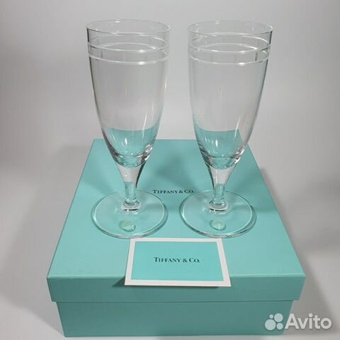 Бокалы для шампанского Tiffany & Co