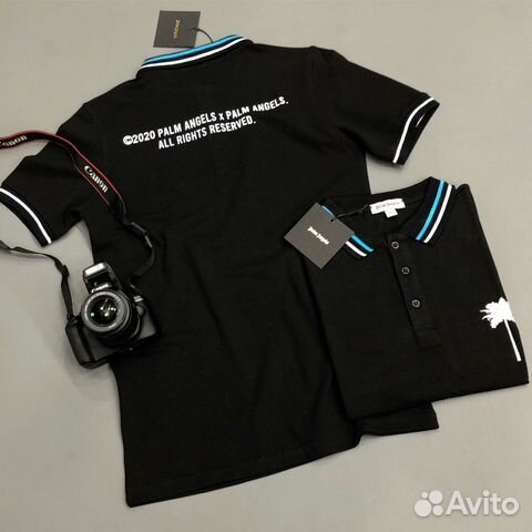 Футболка поло Palm Angels Футболка поло Palm Angels