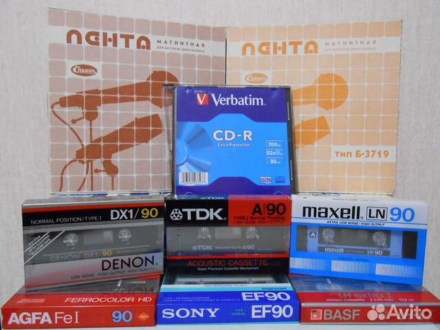 CD, мк, катушки - запись CD, мк, катушки - запись