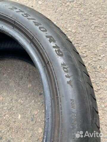 275/40R19 Pirelli RunFlat 2-шт