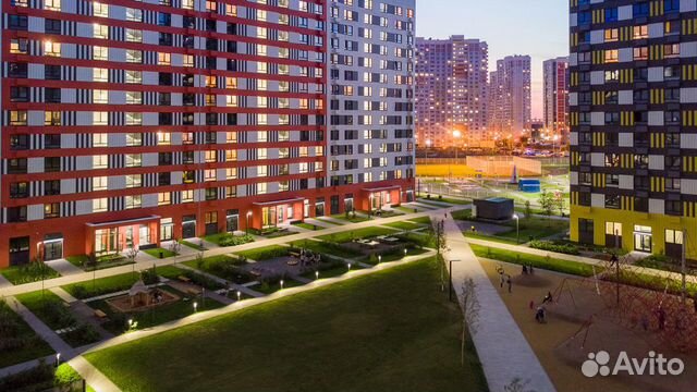 2-к квартира, 53.8 м², 10/22 эт.
