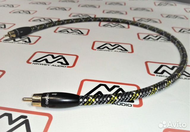 Цифровой коаксиальный кабель сплав серебро,золото