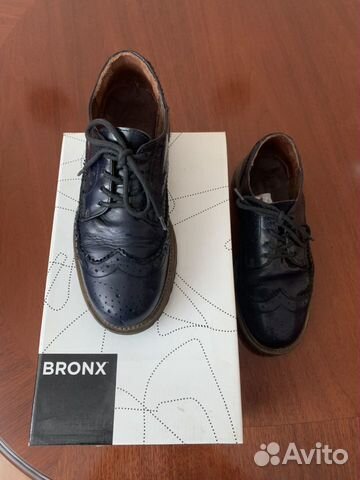 Ботинки кожаные Bronx