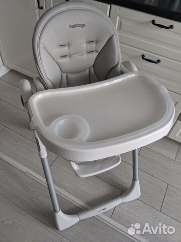Стульчик Peg Perego Prima Pappa Zero-3 серый экоко
