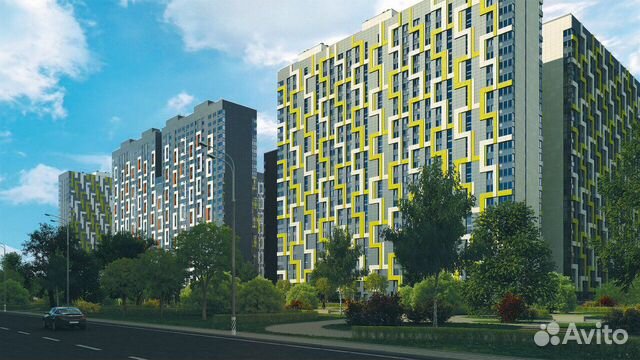 2-к квартира, 58.6 м², 6/22 эт. 2-к квартира, 58.6 м², 6/22 эт.