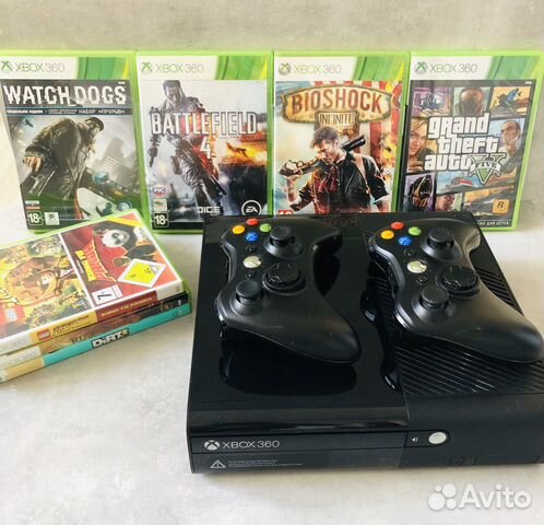 Xbox 360 + игры Xbox 360 + игры