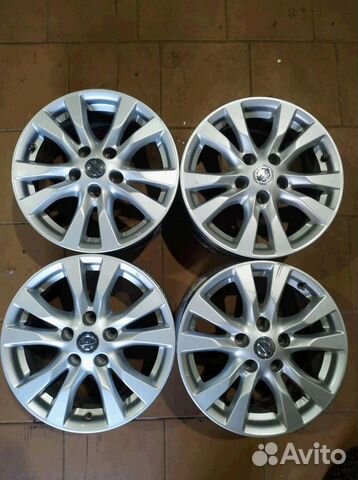 Диски бу оригинал R16 LU на Nissan