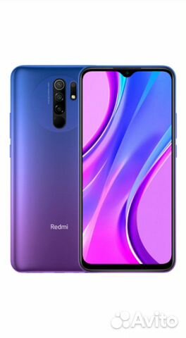 Смартфон Xiaomi Redmi 9 3/32gbфиолетовый новый Смартфон Xiaomi Redmi 9 3/32gbфиолетовый новый