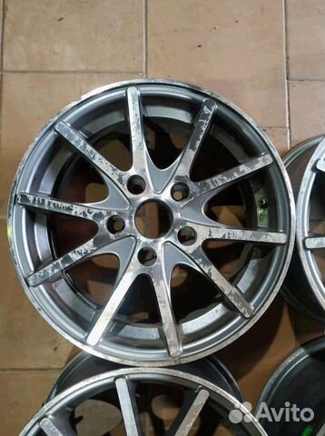 Диски бу литые R15 LU на Volkswagen Skoda