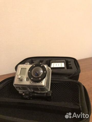 Экшн камера go pro hero + 2 аккумулятора Экшн камера go pro hero + 2 аккумулятора