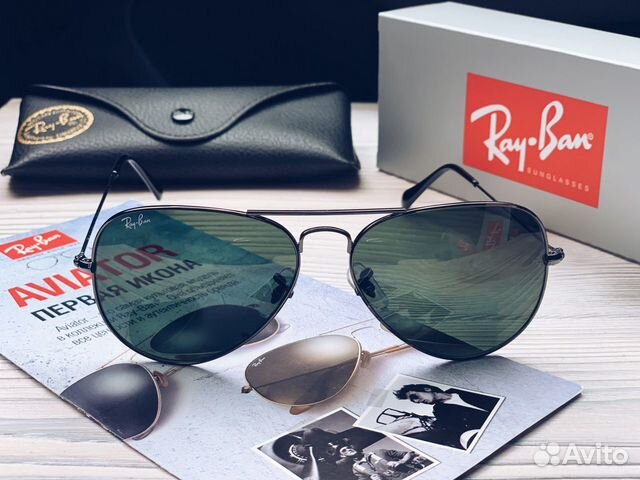 Очки Ray-Ban aviator 58mm
