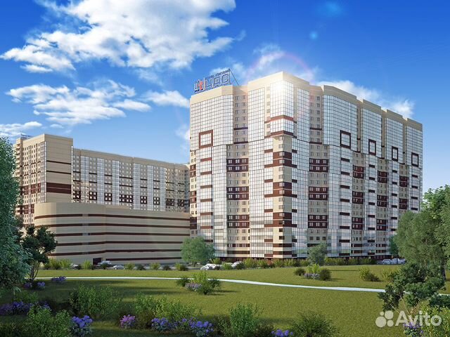 2-к квартира, 60.3 м², 23/24 эт.