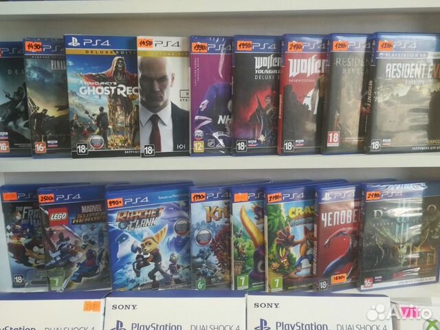 Sony PS4 games (Детский мир)