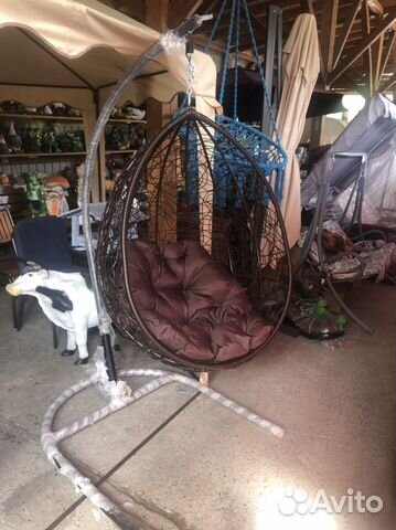 Подвесное кресло качели кокон