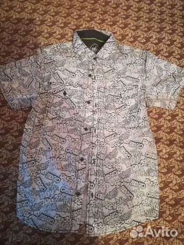 Рубашка подростковая летняя