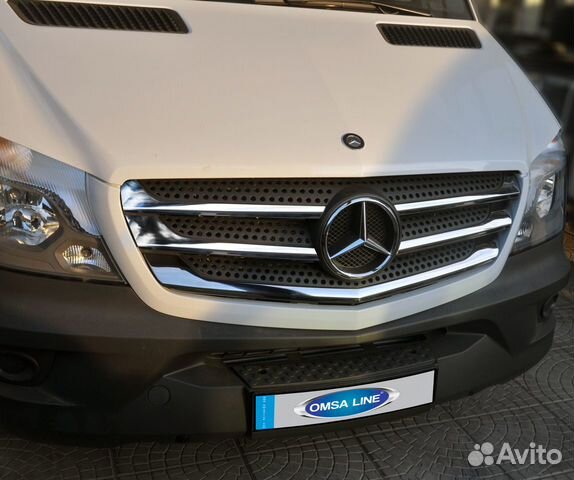 Накладки на решётку радиатора Mercedes Sprinter
