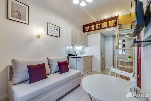 

Квартира-студия в апарт-отеле, 12 м², 1 кровать