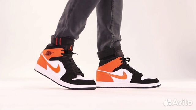Nike Air Jordan 1 MID Orange (36 
