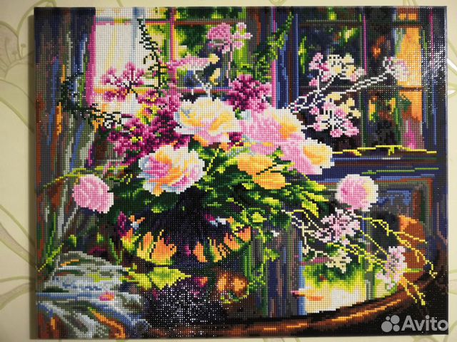 Картина готовая Алмазная мозаика 