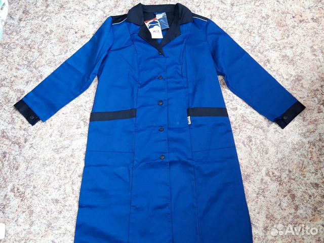 Халат женск. спецодежда новый р.48-50