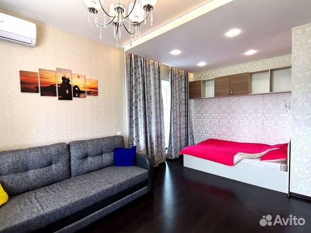 

1-к. квартира, 39 м², 2 кровати