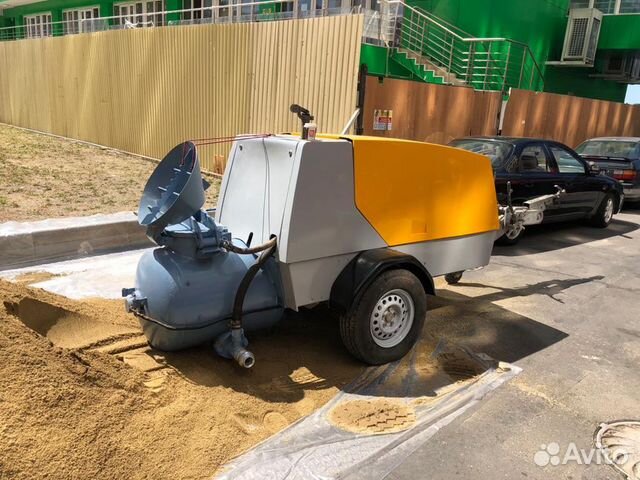 Пневмонагнетатель расстворонасос putzmeister m740