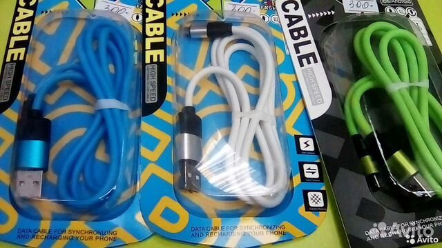 USB кабели для зарядки телефона