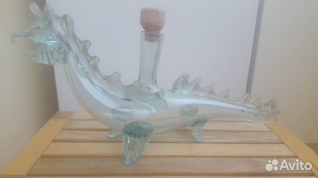 Дракон - бутылка под коньяк