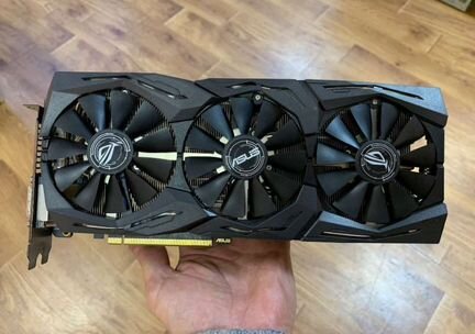 Видеокарта asus strix RX580 8Gb gddr5