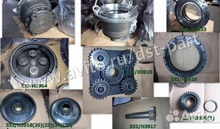 Запчасти в редуктор Hartl Powercrusher HCS 3715