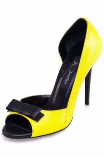 Туфли кожаные желтые.Размеры 36-40