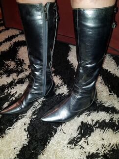 Сапоги осень Medea кожа новые