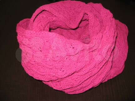 Шарф-снуд восьмерка