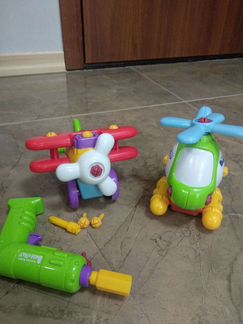 Игровой набор конструктор Build N Play самолет + в