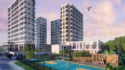 Апартаменты-студия, 24.2 м², 17/22 эт.