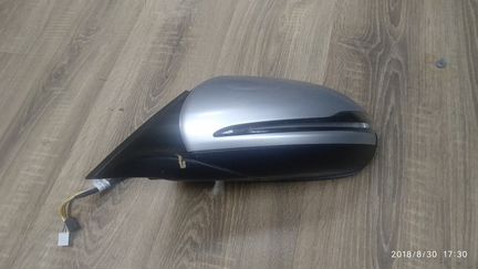 Mercedes w205 зеркало левое серое