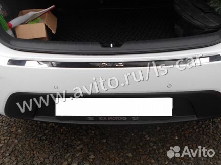 Накладки на бампер KIA Rio 4 X-Line Киа Рио