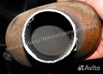 Катализатор Гофра Глушитель Kia Carens