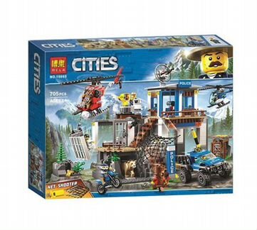 Конструктор Сити Полицейский участок в горах 10865