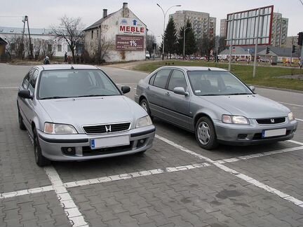 Стойка кузова левая средняя Honda Civic MA MB MC 9