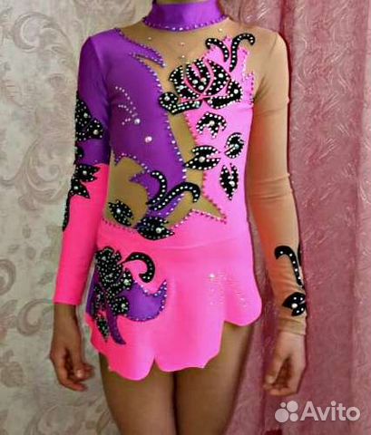 Купальник для художественной гимнастики 9-10лет