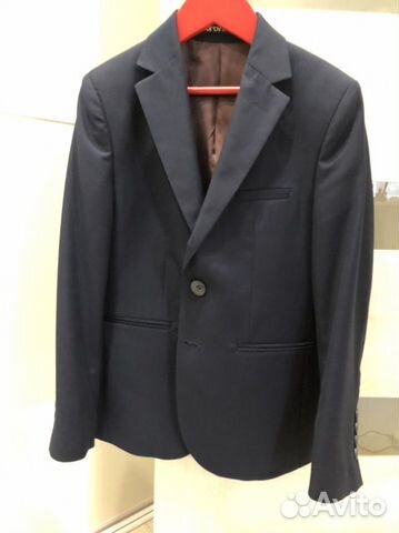 Пиджак школьный для мальчика 134