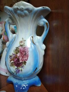 Ваза фарфоровая Гжель 14см