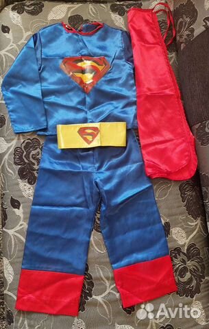 Новогодний костюм для мальчика супер мен