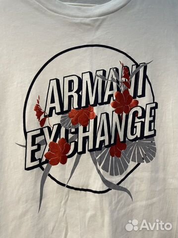 Armani exchange футболка