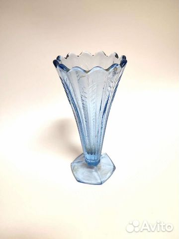Ваза стекло СССР винтаж